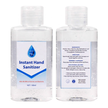 Instant Antibacterial 75% Alcohol Hand Sanitizer